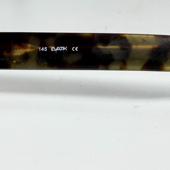 Evatik 9064col.785 Eyeglasses Frames Brown Full Rim 56-18-145 19932 - Picture 6 of 7